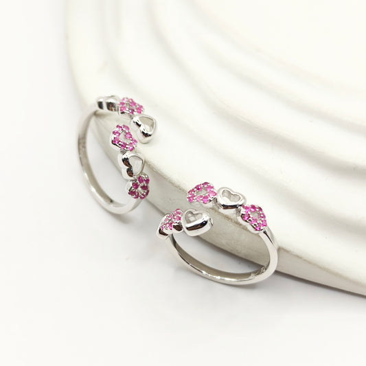 Heart Toering 925 Silver