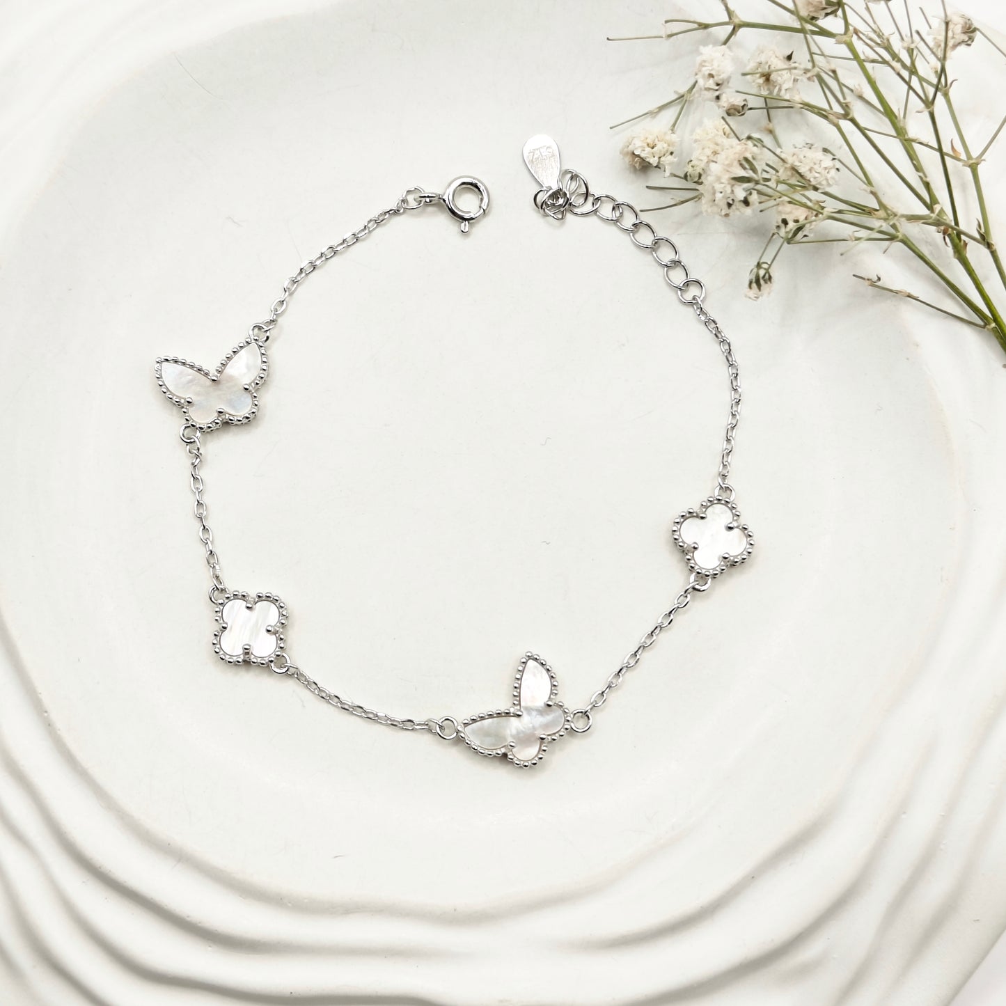 Jenna MOP Bracelet 925 Silver