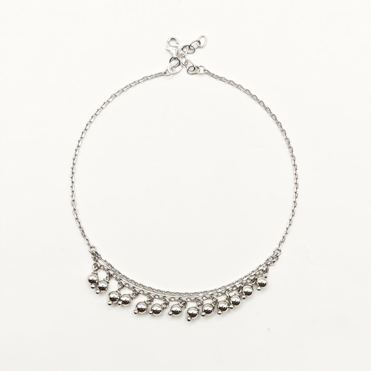 Zoe Anklet 925 Silver