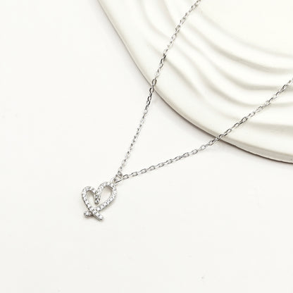 Heart Jewellery Set 925 Silver