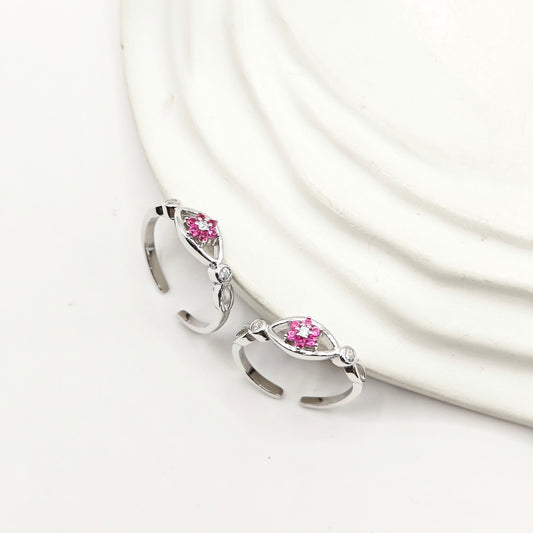 Flower Toering 925 Silver