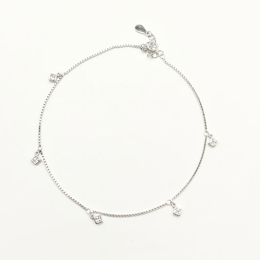 Kaya Charm Anklet 925 Silver