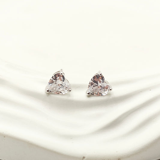 Heart Earrings 925 Silver
