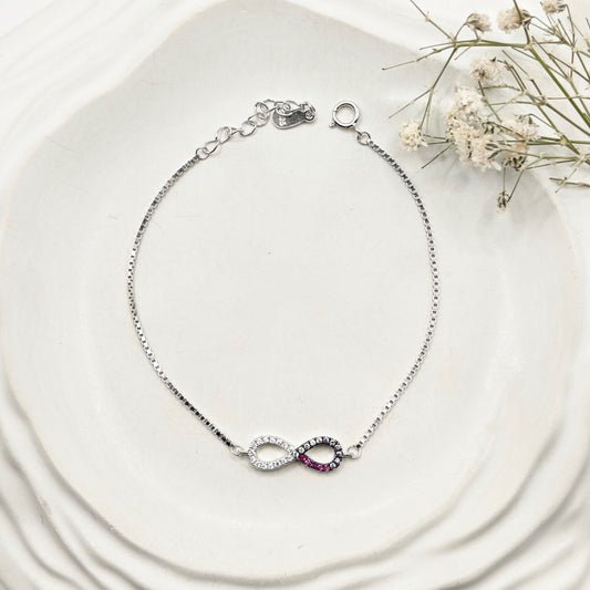 Infinity Bracelet 925 Silver