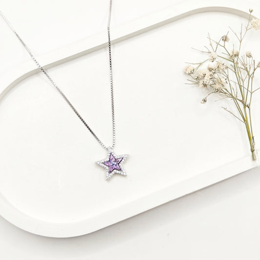 Star Necklace 925 Silver