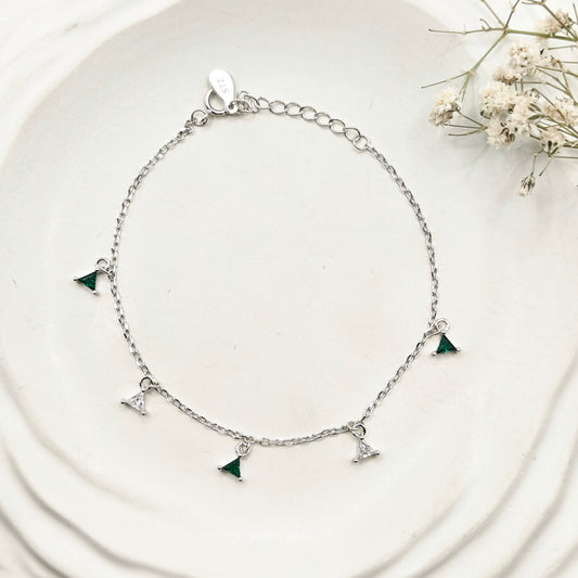 Giana Charm Bracelet 925 Silver