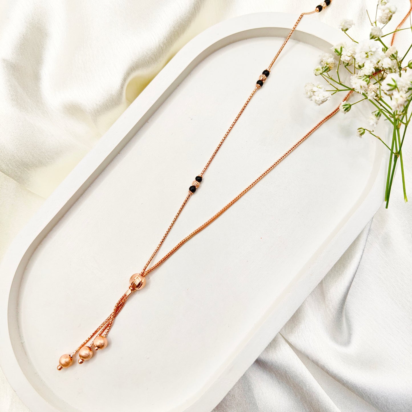 Ciara Chain Rosegold Plated 925 Silver