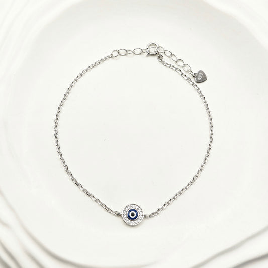 Evil Eye Bracelet 925 Silver