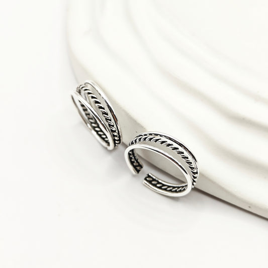 Dazzle Toering 925 Silver