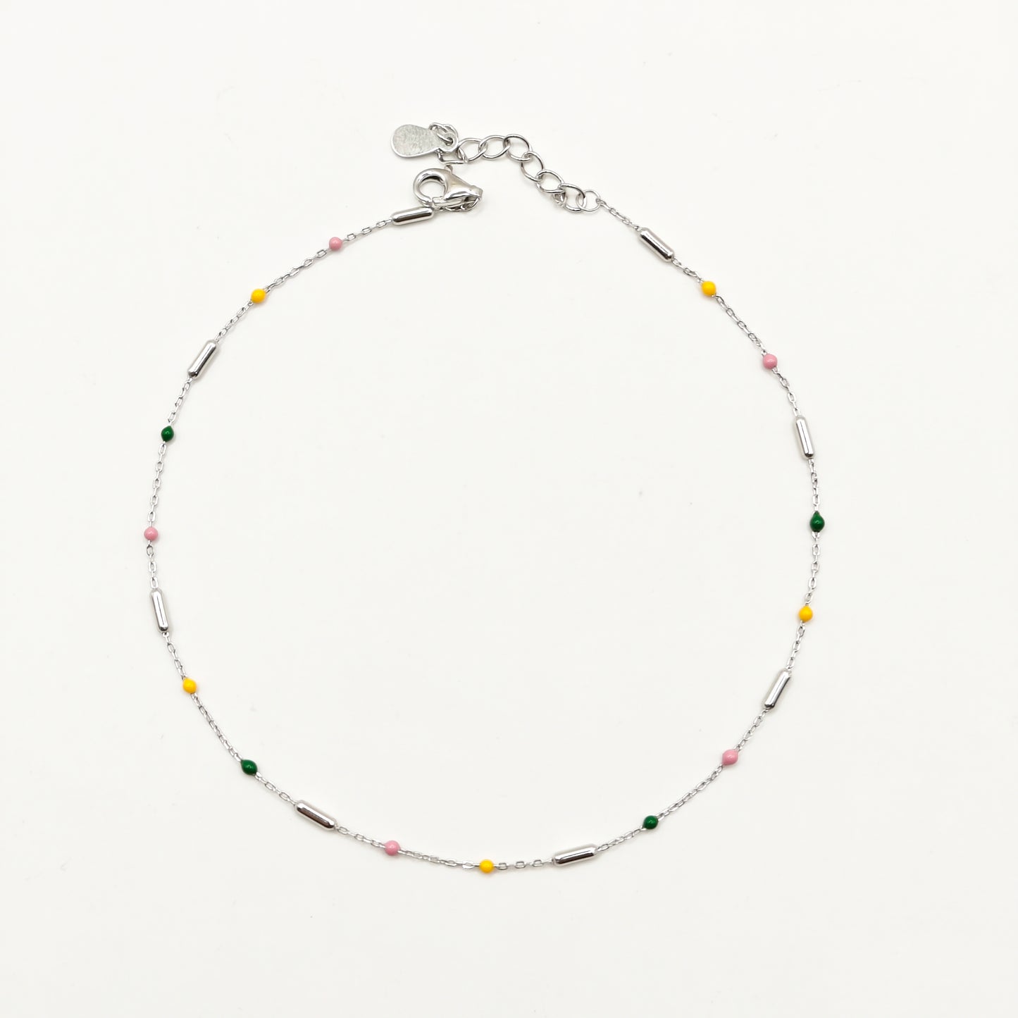 Beads Anklet 925 Silver