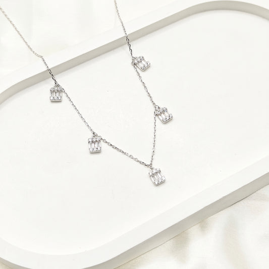 Karie Charm Necklace 925 Silver