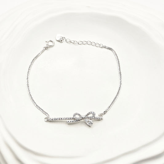 Bow Bracelet 925 Silver