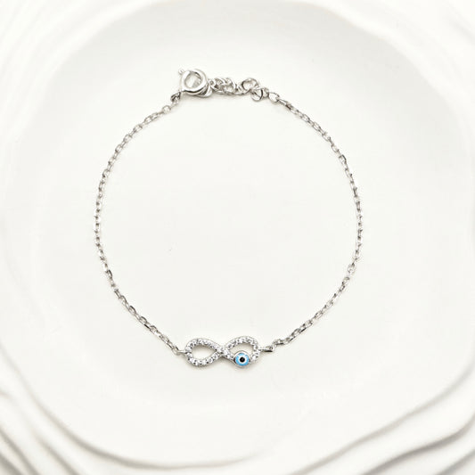 Infinity Bracelet 925 Silver