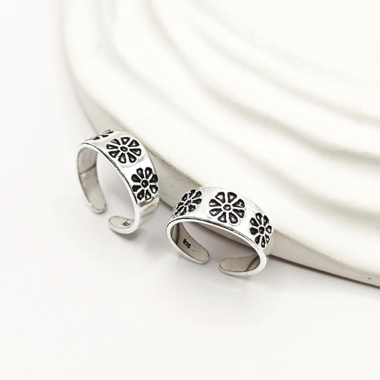 Flower Toering 925 Silver