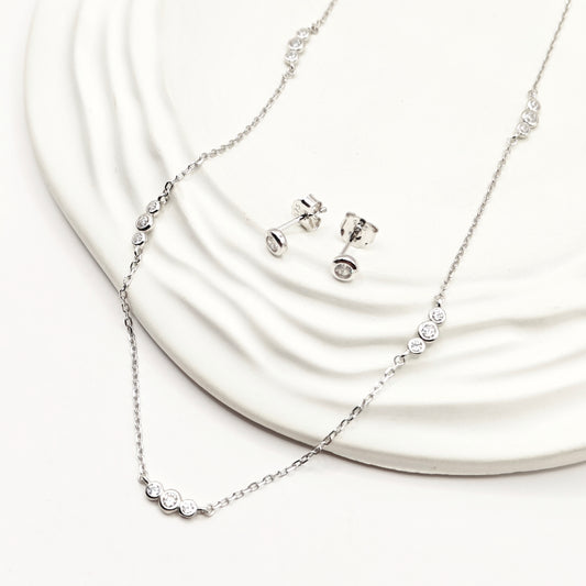 Cove Jewellery Set 925 Silver