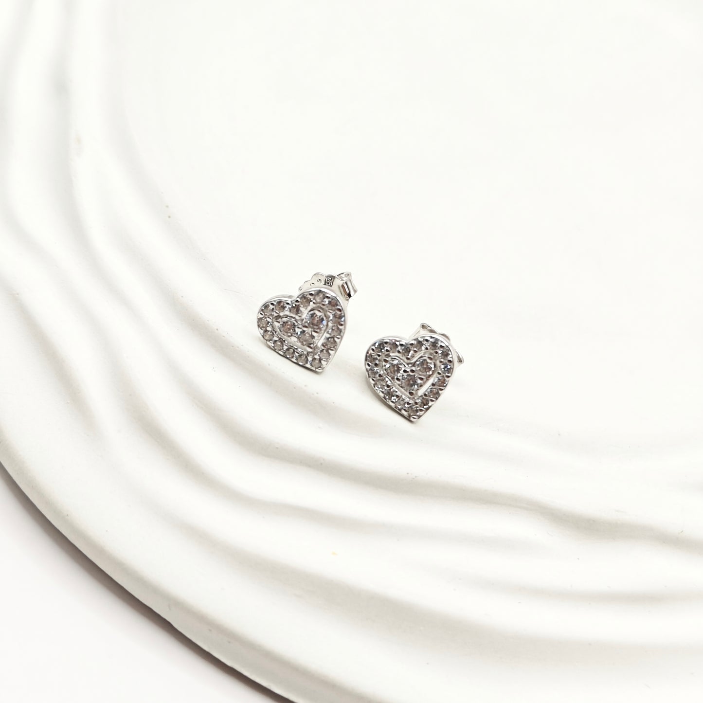 Heart Mangalsutra Jewellery Set 925 Silver