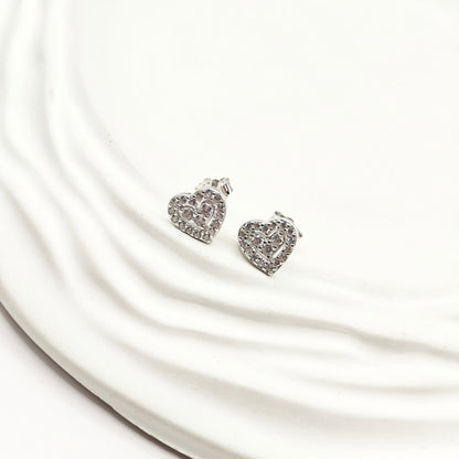 Heart Mangalsutra Jewellery Set 925 Silver