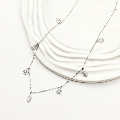 Zoe Charm Jewellery set 925 silver