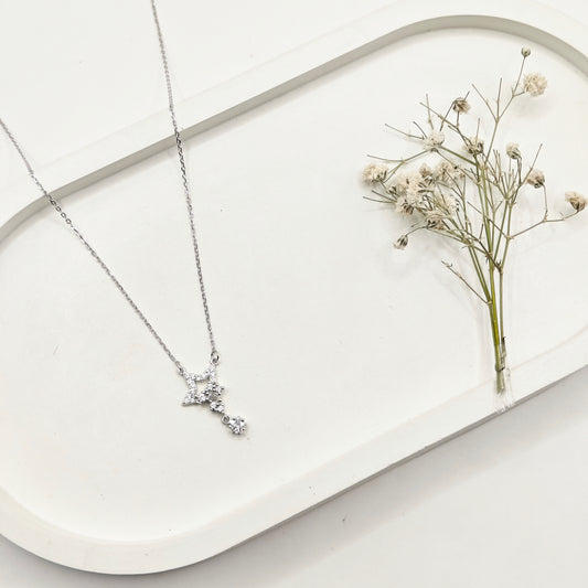 Star Necklace 925 Silver
