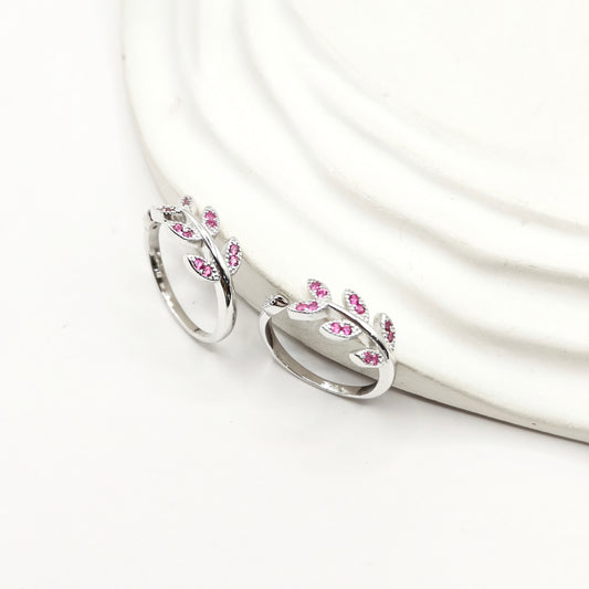 Leaf Toering 925 Silver