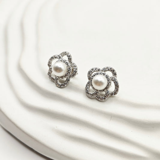 Rosy Earrings 925 Silver