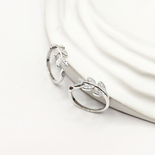 Leaf Toering 925 Silver