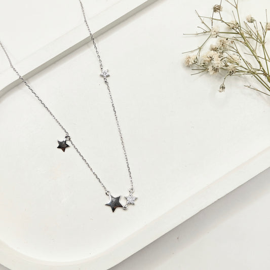 Star Necklace 925 Silver