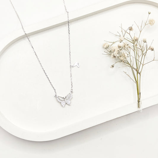 Butterfly Necklace 925 Silver