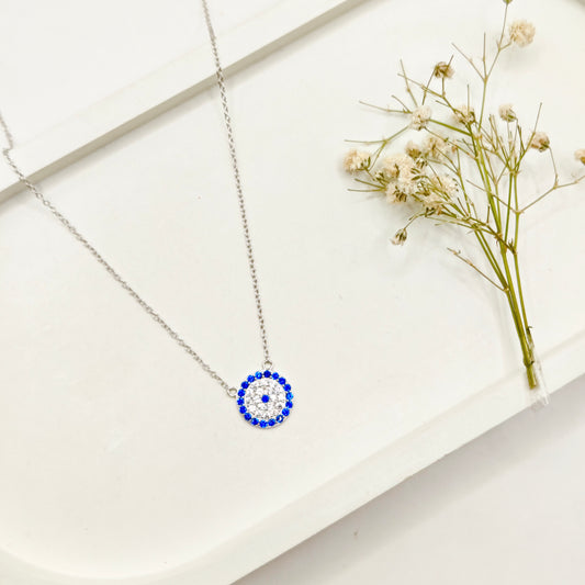 Evil Eye Necklace 925 Silver