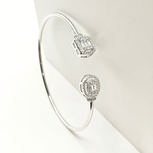 Elena Cuff Bracelet 925 Silver