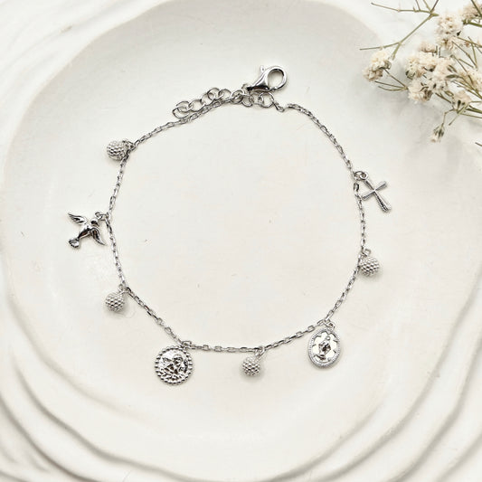 Christina Charm Bracelet 925 Silver