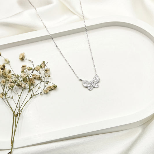 Butterfly Necklace 925 Silver