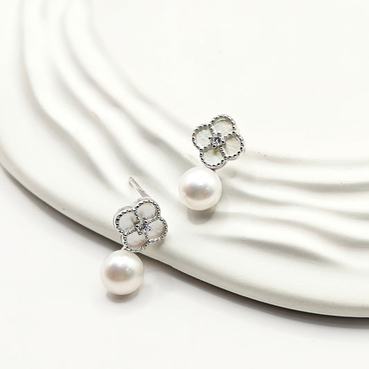 Everly Clover Earrings 925 Silver