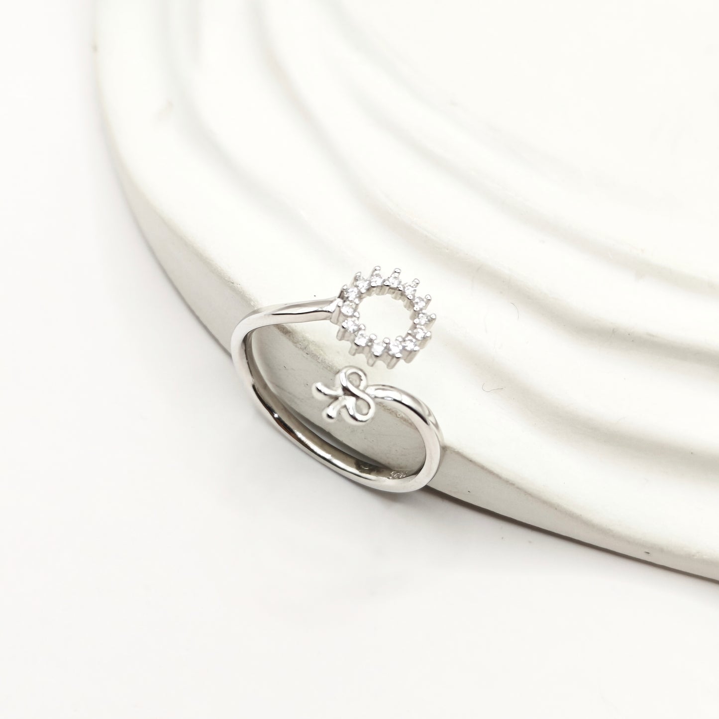 Bow Ring 925 Silver