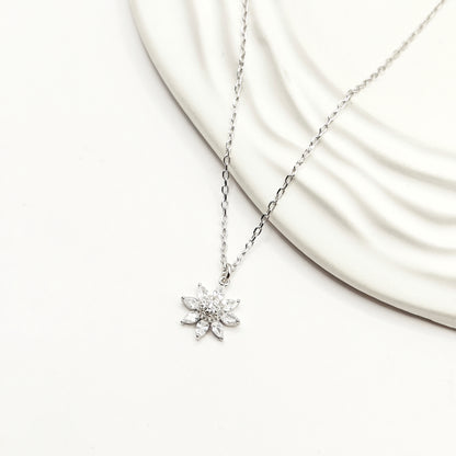 Flower Jewellery set 925 Silver