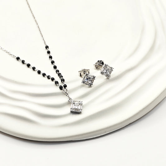 Diana Mangalsutra Set 925 Silver