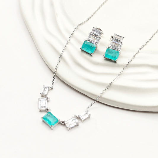 Turquoise Jewellery set 925 Silver