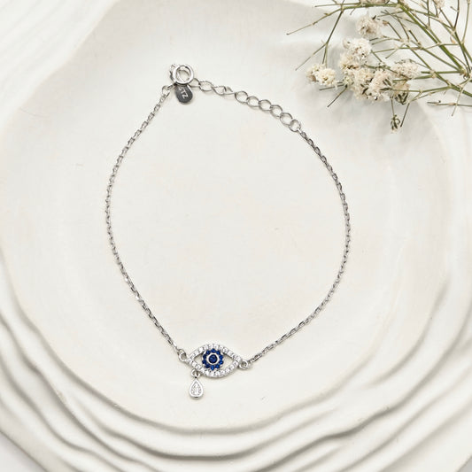 Evil Eye Bracelet 925 Silver