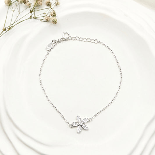 Daisy Bracelet 925 Silver