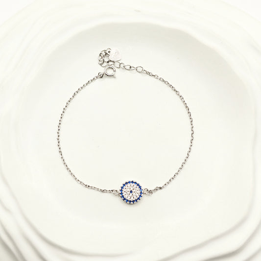 Evil Eye Bracelet 925 Silver