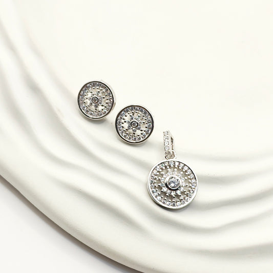 Leah Jewellery Set 925 Silver
