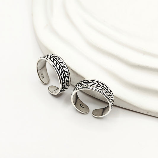 Leaf Toering 925 Silver