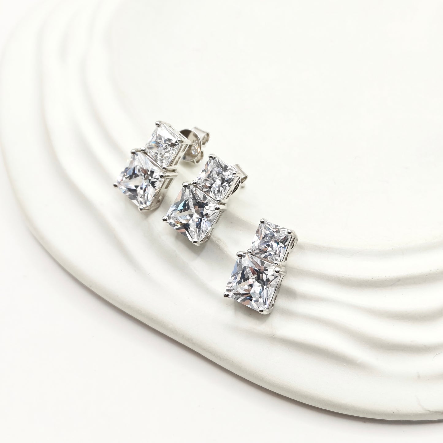 Sapphire Jewellery Set 925 Silver