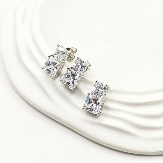 Sapphire Jewellery Set 925 Silver