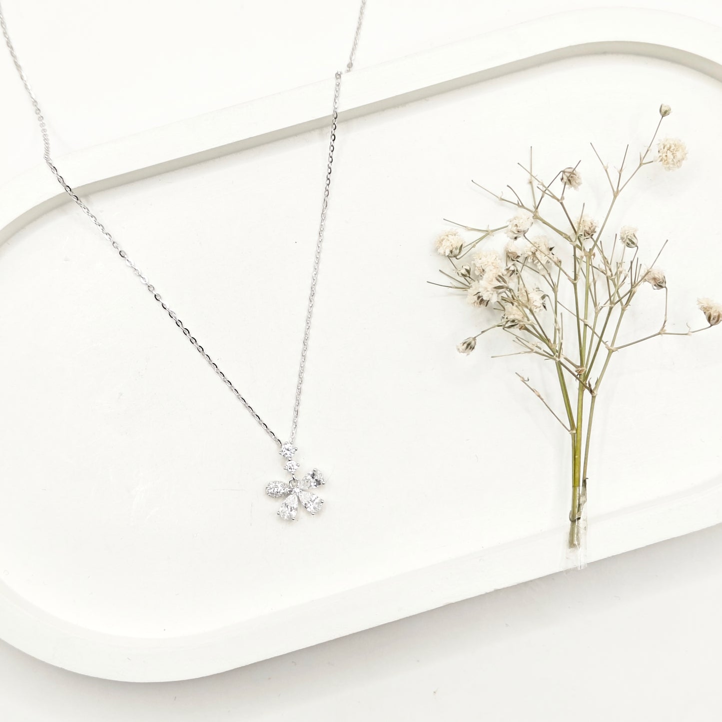 Flora Necklace 925 Silver