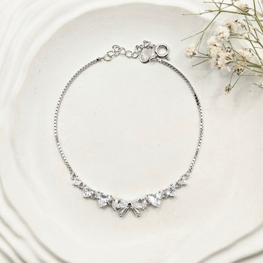 Bow Bracelet 925 Silver