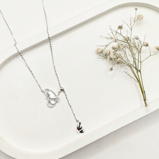 Butterfly Necklace 925 Silver