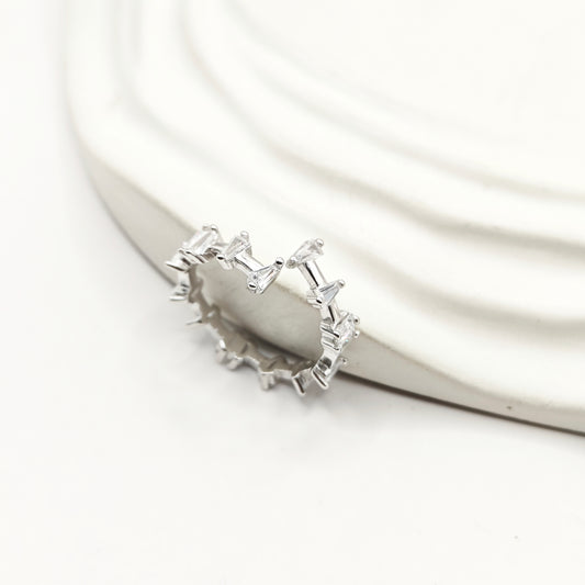 Iceberg Ring 925 Silver