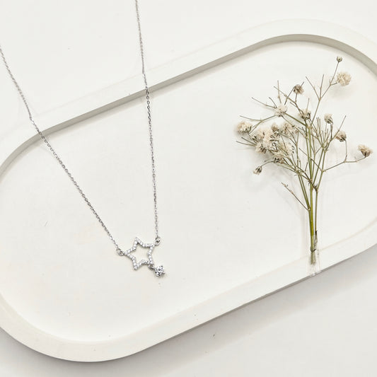 Star Necklace 925 Silver