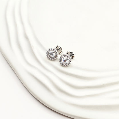 Halo Layered Mangalsutra Jewellery Set 925 Silver